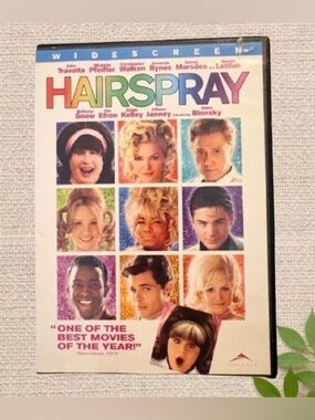 Hairspray DVD — Widescreen Edition (Star‑Studded Musical)